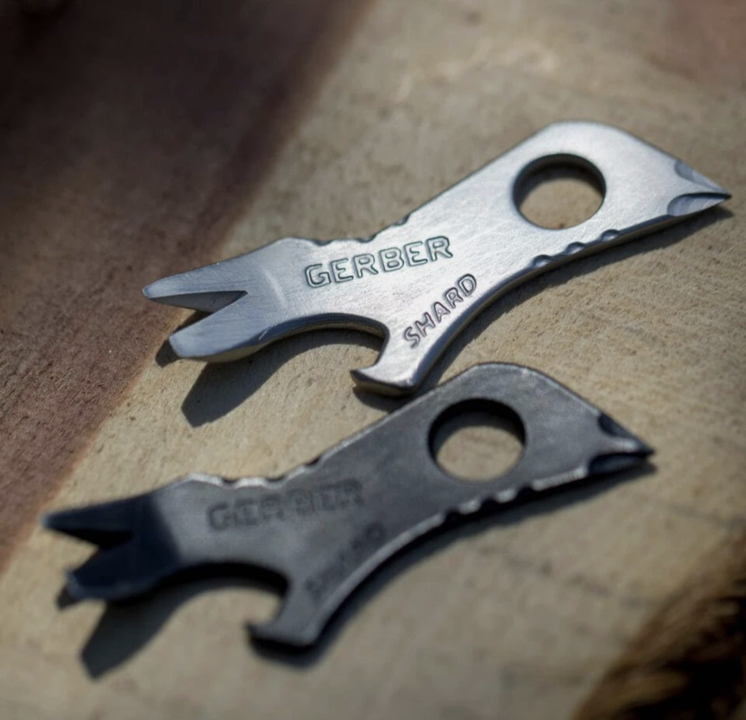 Gerber Gear Shard 7-in-1 Keychain Bottle Opener Multitool With Screwdriver, For
