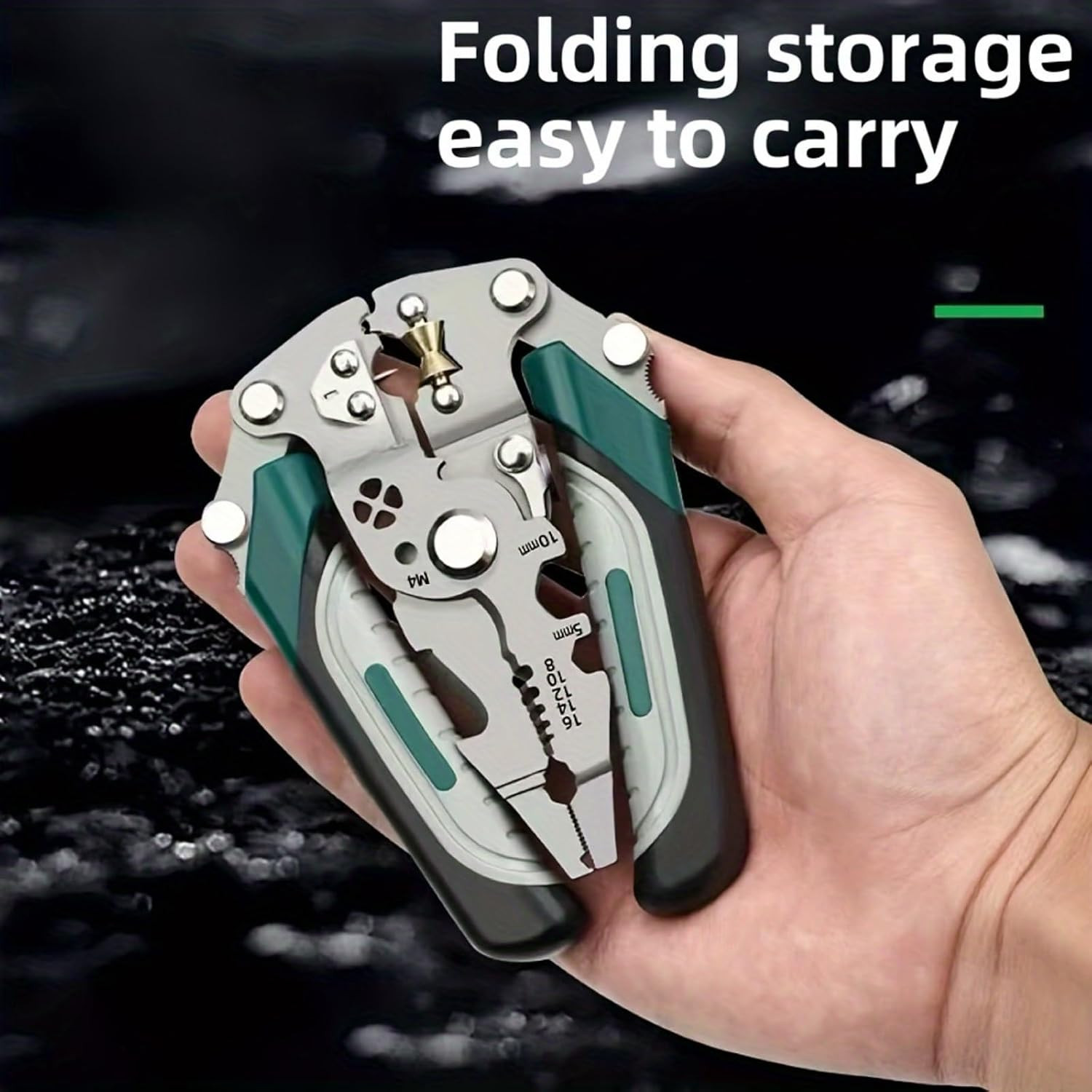 18 in 1 Multi Tool Multifunctional Folding Pliers Heavy-Duty Collapsible Electri