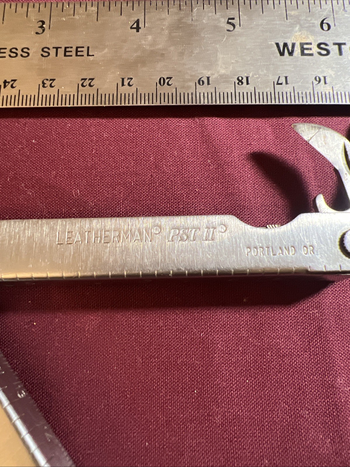 Vintage Leatherman PST II Multitool Retired Pocket Pliers Made in USA OREGON