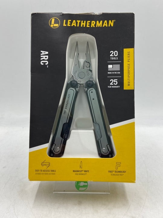 NEW Leatherman Arc Multi-Tools Multi Purpose Pliers 833075 Black Steel/Silver