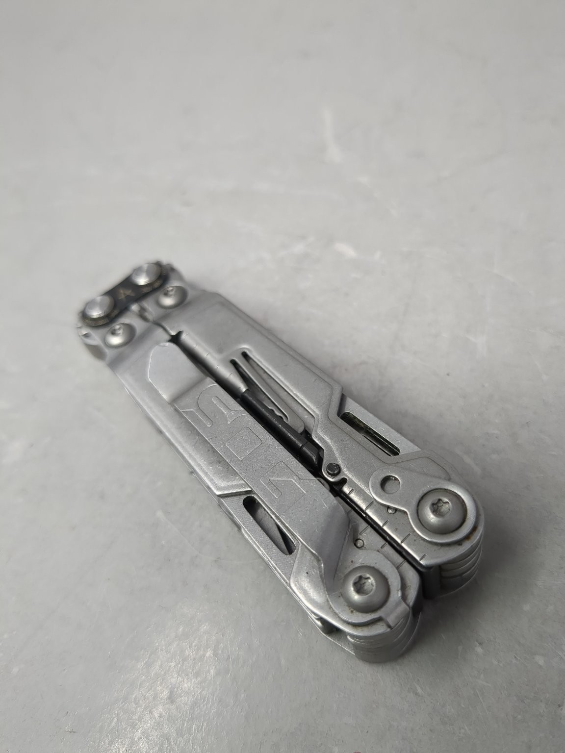 SOG Mini Multi-Tool Stainless Steel Camping Hiking Tool Pliers Saw File