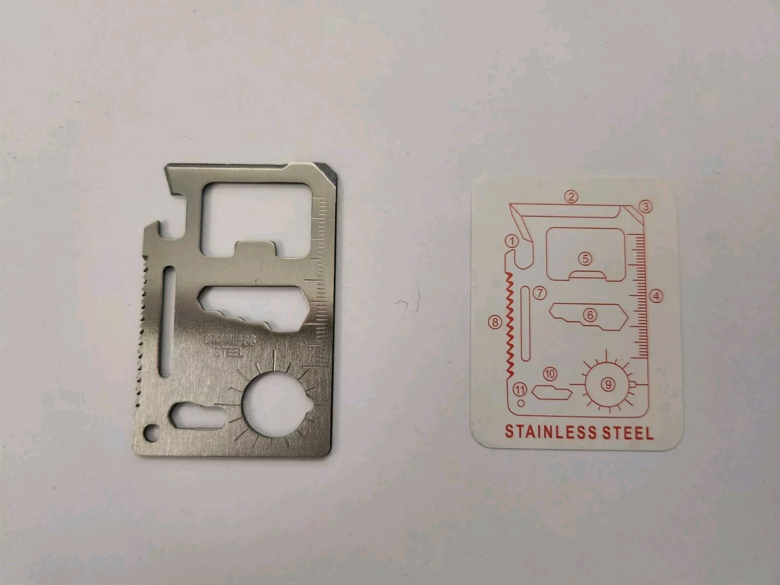 Metal Multitool – Credit Card Sized