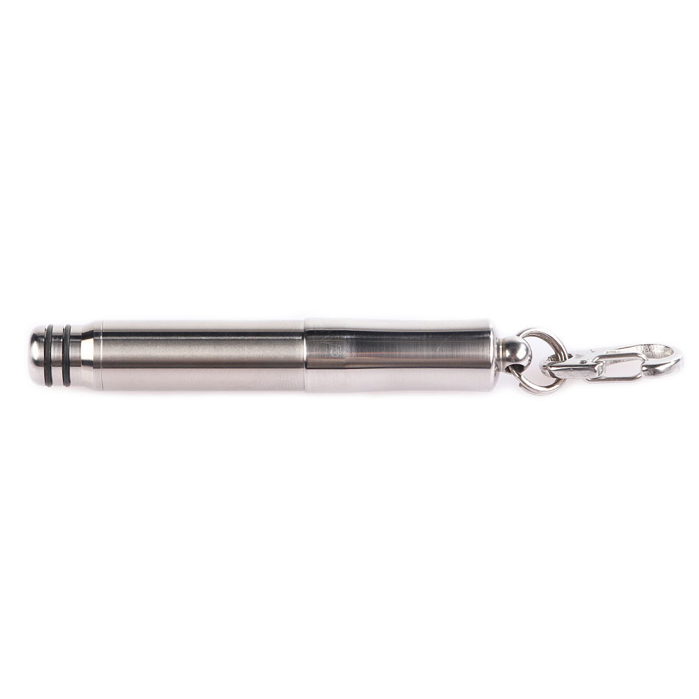 EDC Mini Pocket Pen with Clip Machined Stainless Steel Made in USA