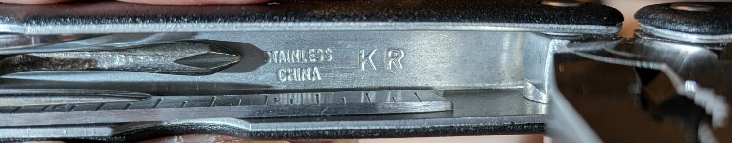 Vintage Chevy Lover’s Multi tool with Case — Both Marked Chevy