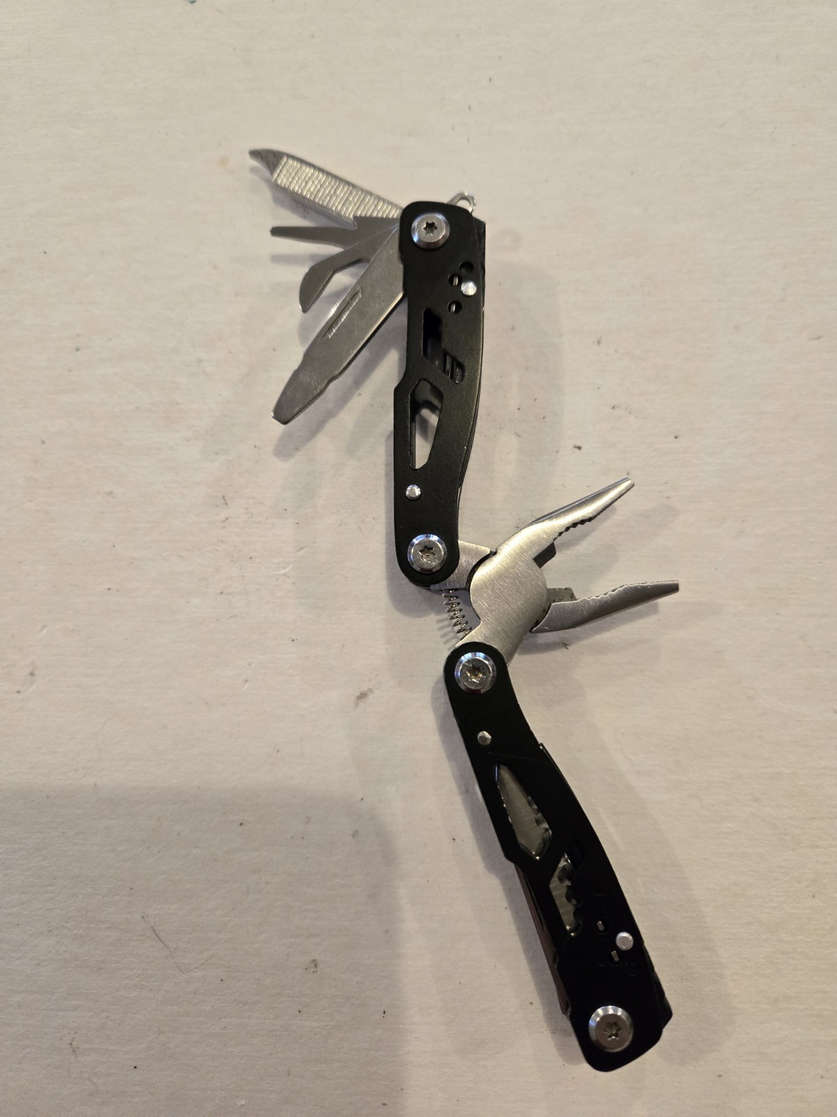 Unbranded Mini Multi Tool 10-in-1, Black