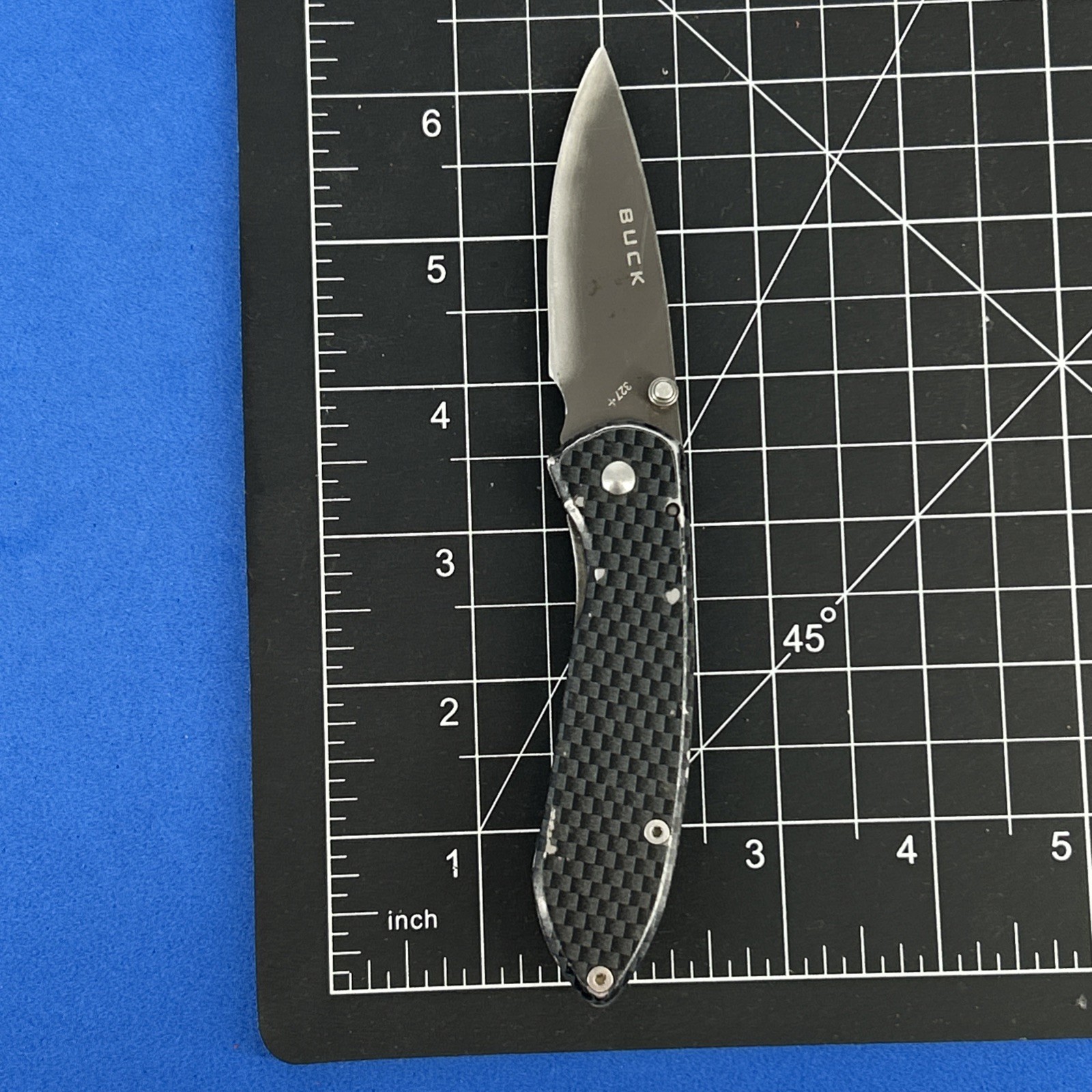Buck 327 Nobleman Stainless STEEL Linerlock Folding Pocket KNIFE