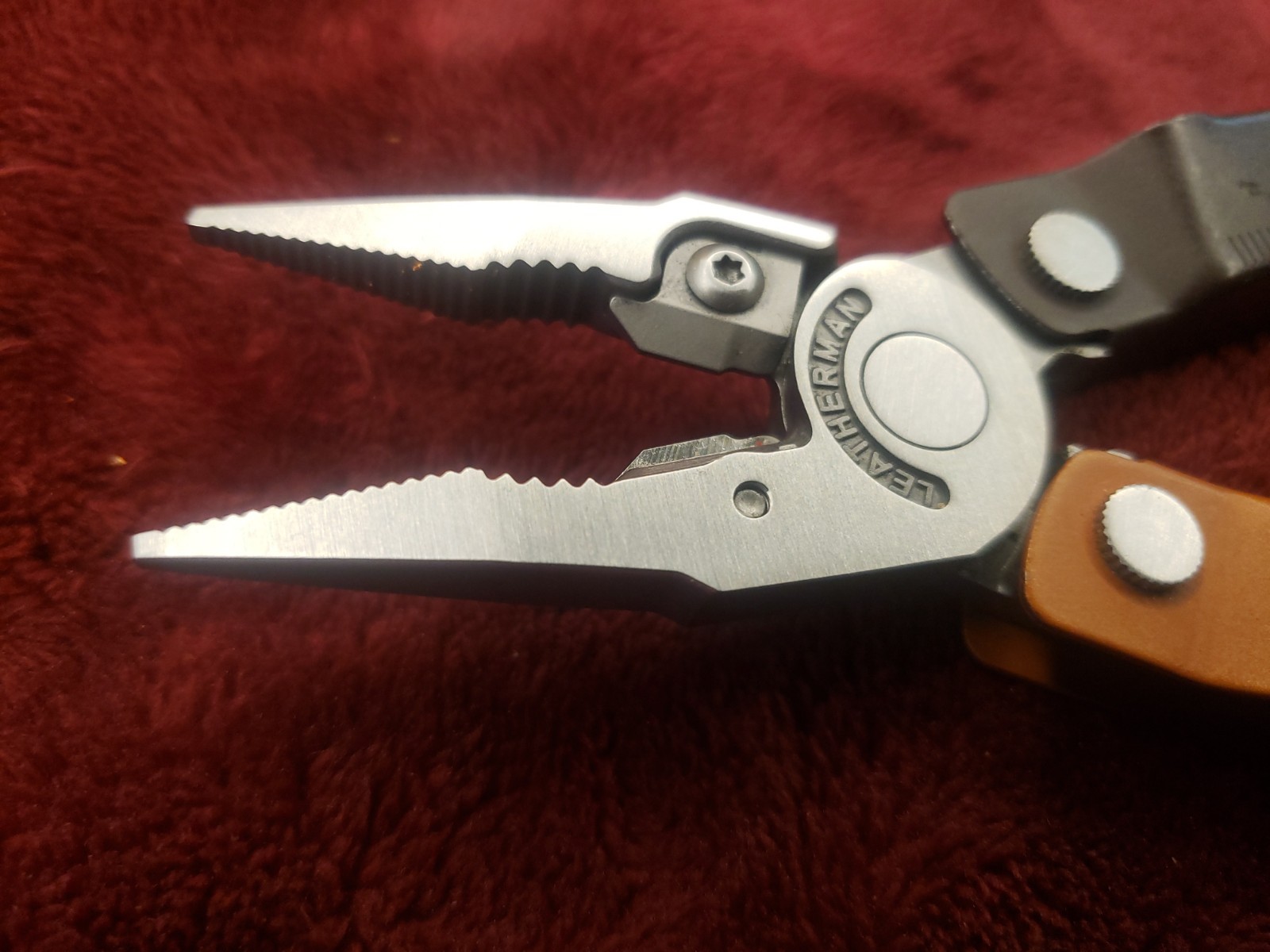 Leatherman Burnt Sienna Orange & Mossy Slate Rebar Multi Tool