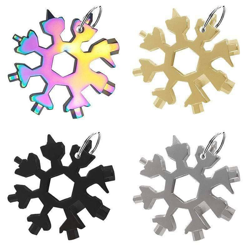 Best 19 In 1 Snowflake Stainless Steel Multitool Bottle Opener
