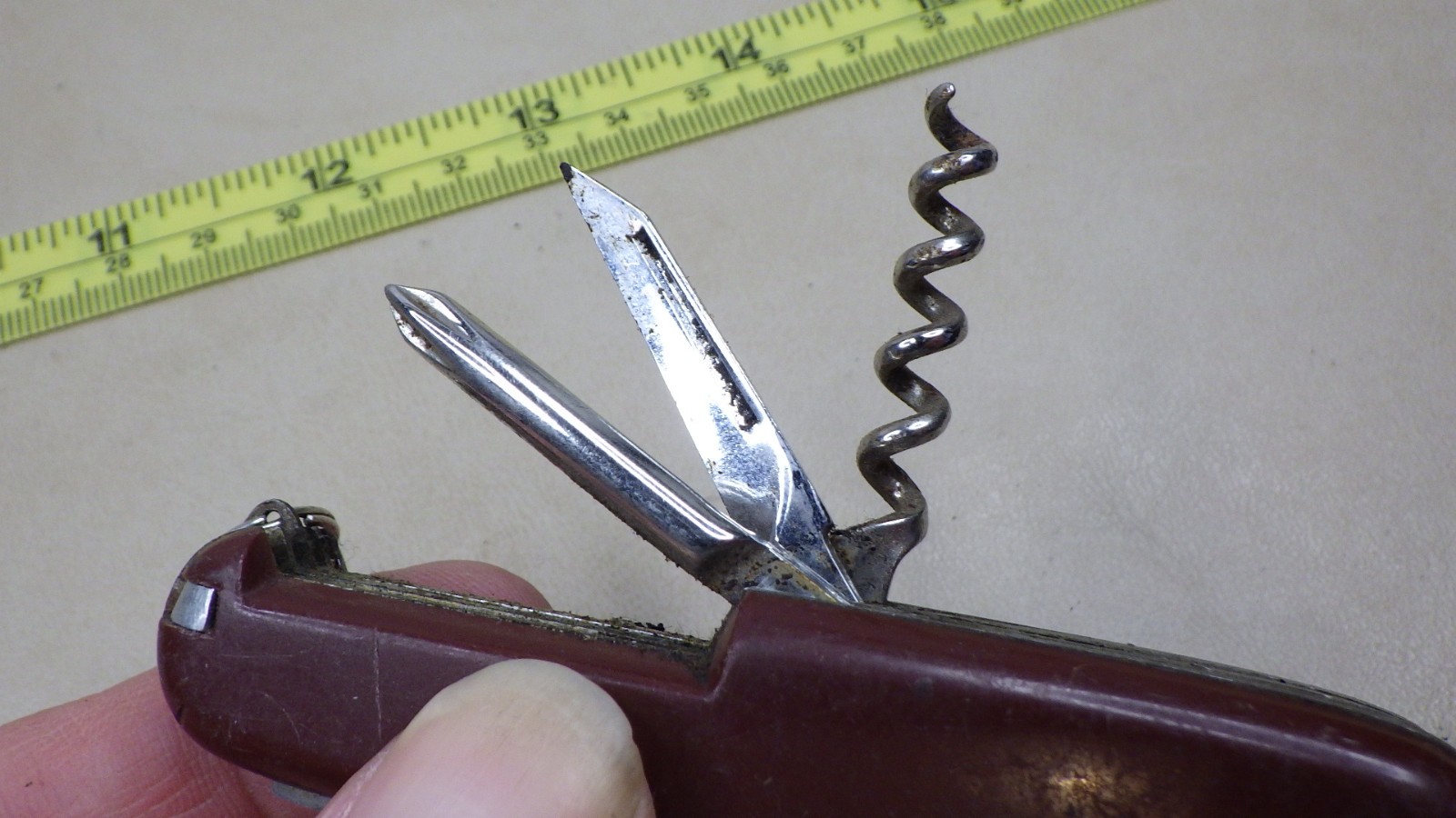Vintage Richards Sheffield England Multi Tool Pocket Knife Swiss Army Style