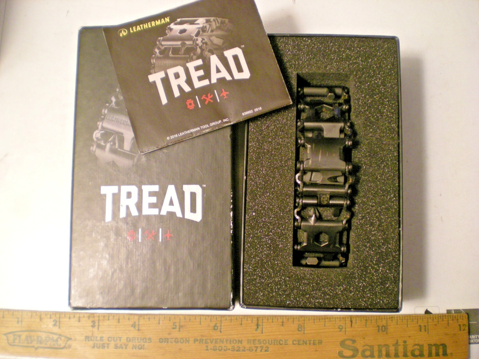 Leatherman Tread Bracelet Multi Tool Black Complete And Authentic