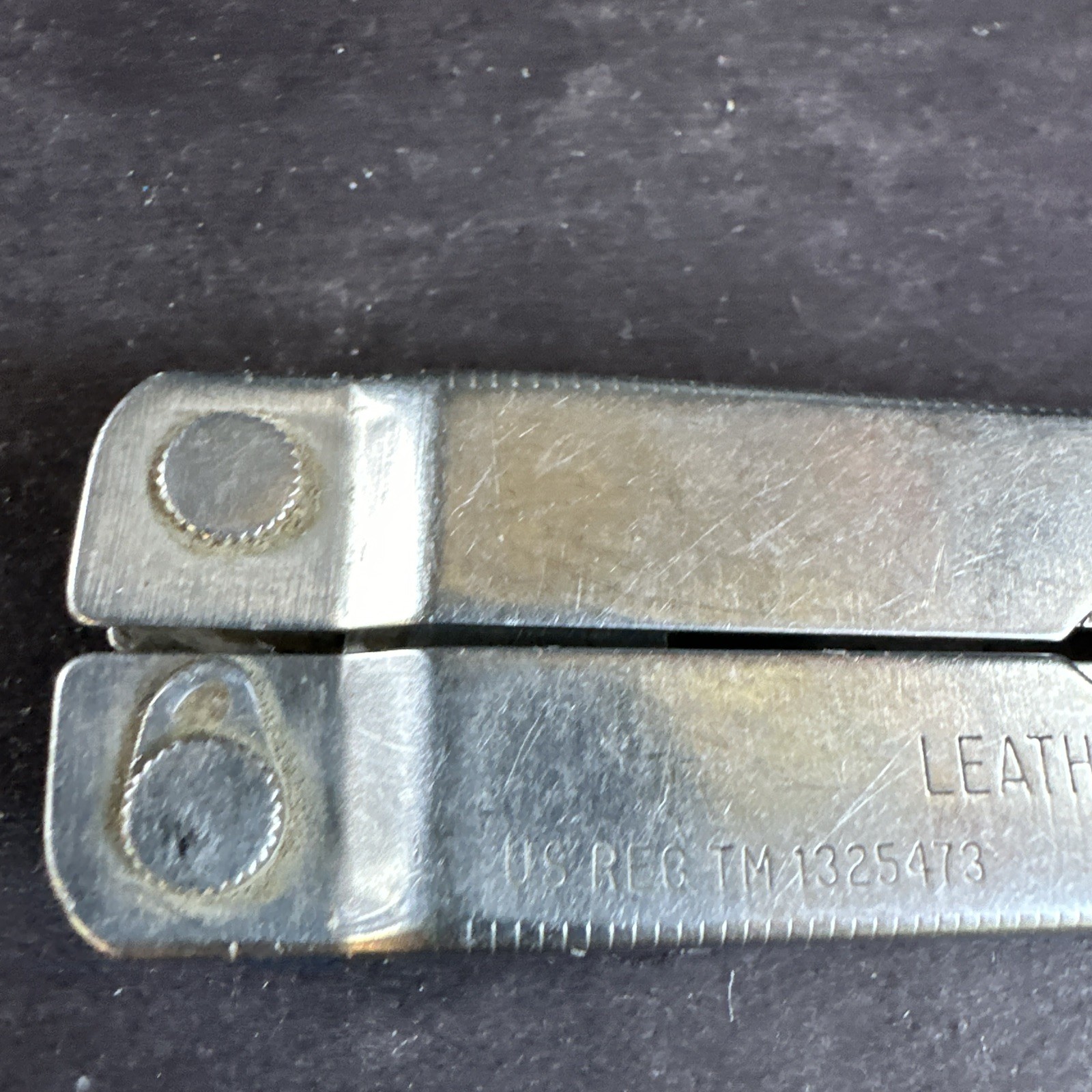Leatherman Tool USA Portland OR Multi Tool w/ Leather Sheath Vintage #M8