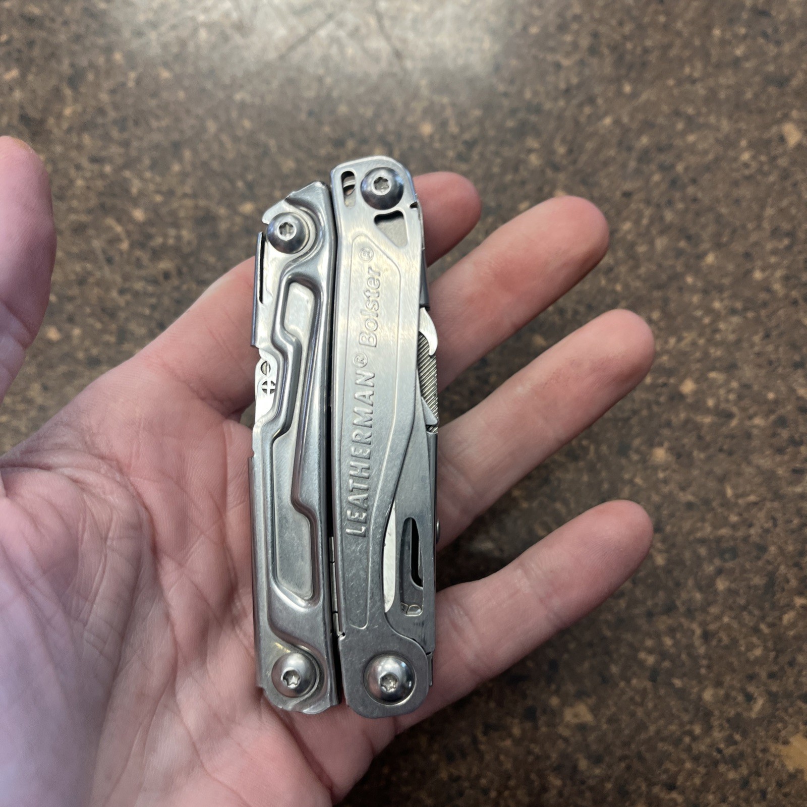 LEATHERMAN BOLSTER 13 TOOL STAINLESS STEEL MULTI-TOOL, L24