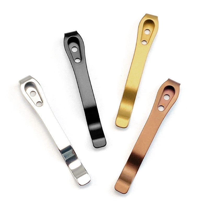Stainless Steel EDC Pocket Clip Outdoor Tool Waist Accessory
