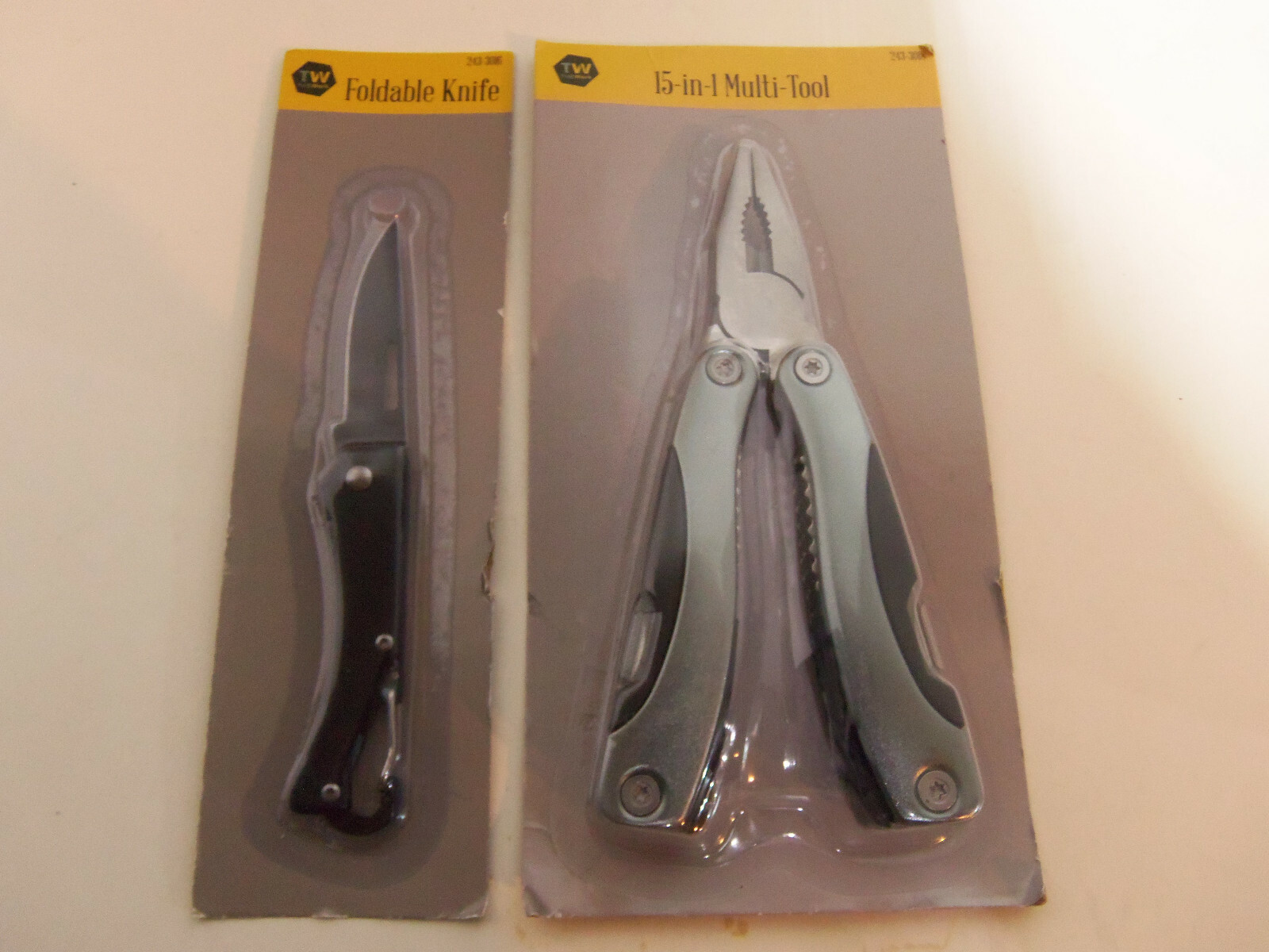 NEW Tuff Works Brand 6″ Knife and 15in1 Multi Tool Survival Camping Hiking Gear