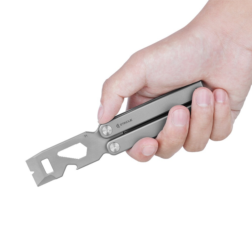 Olight Oknife Otacle T1 Titanium Multifunctional Butterfly Pry bar, 6-in-1 Tool