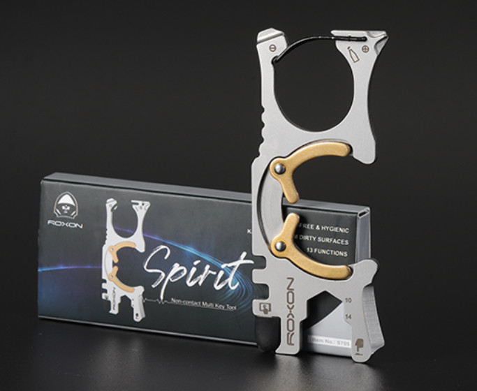 ROXON Spirit Multi-Tool Be Your Own Security Guard Natural Anti-Bacterial Copper