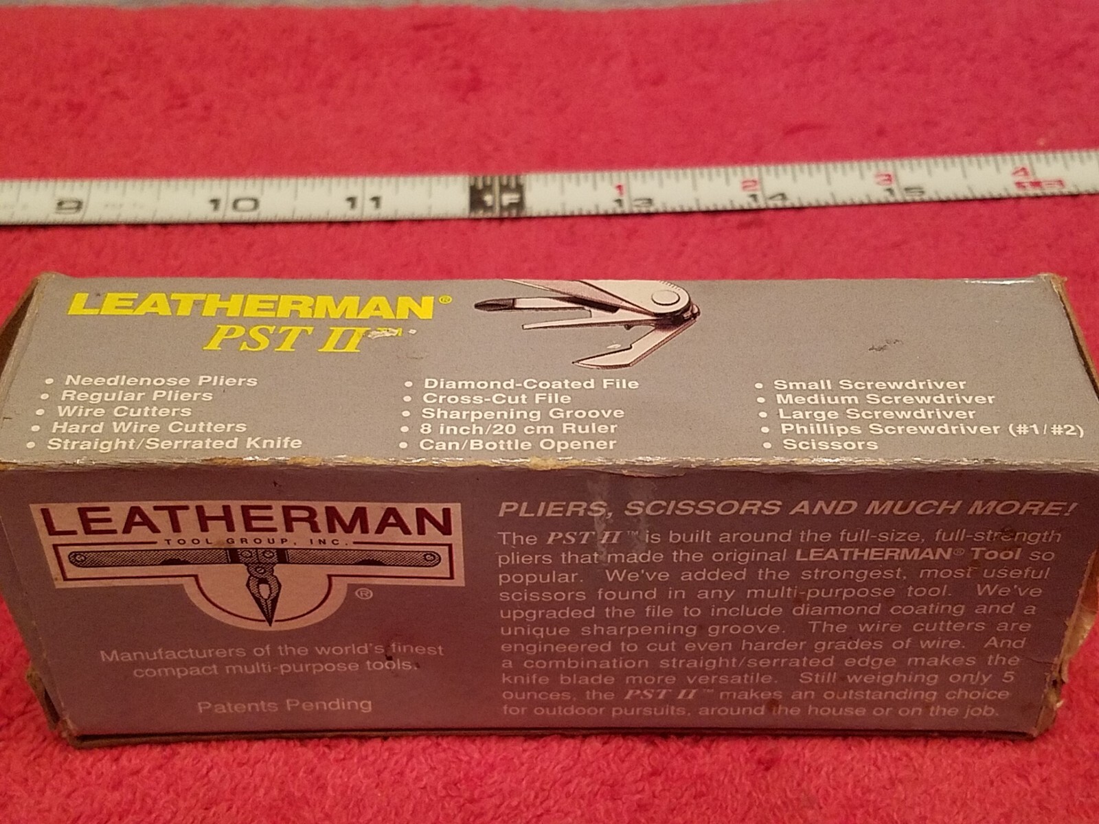 Leatherman PST II Pocket Survival Tool Multitool / Leatherman PST2 NOS VTG USA