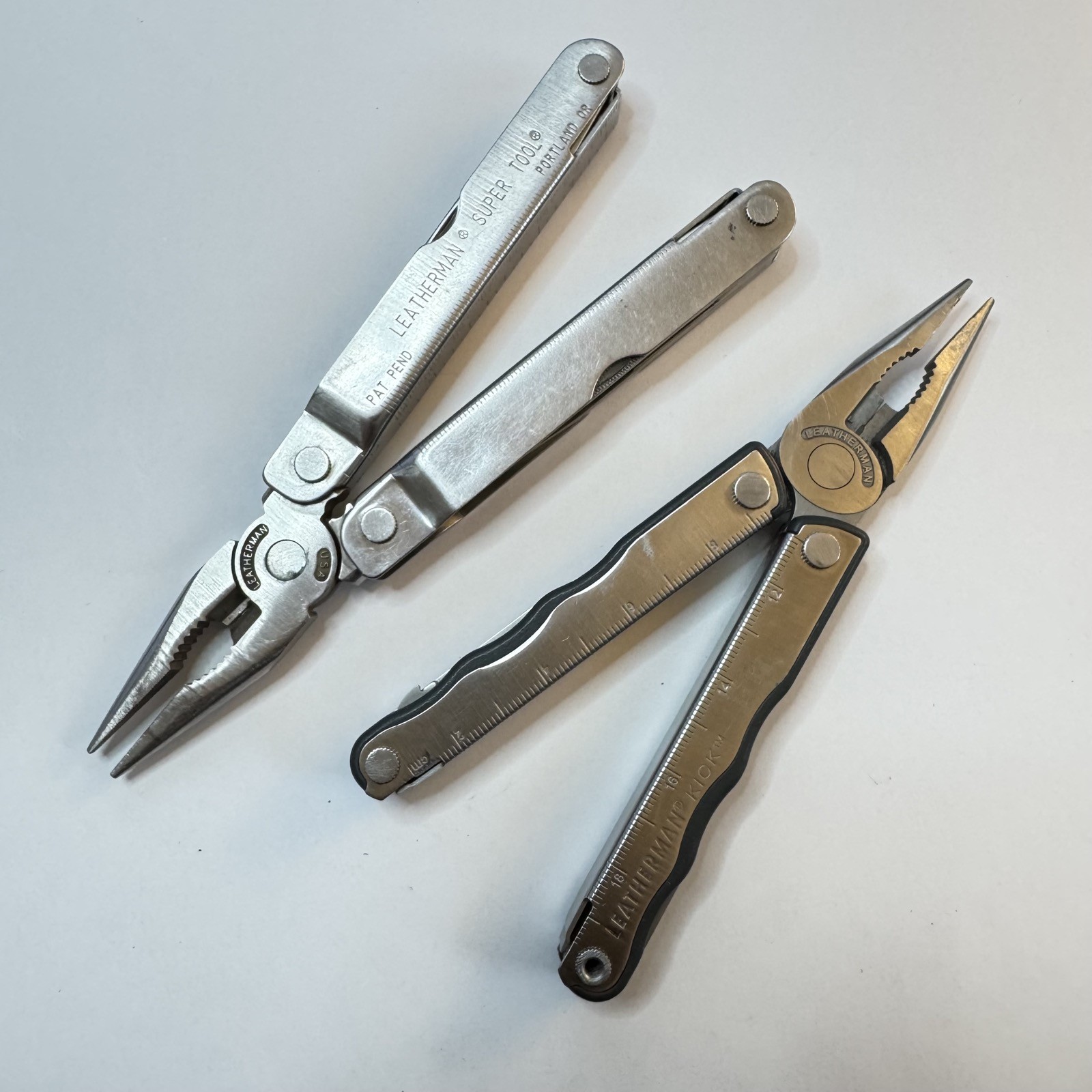 Leatherman Super Tool +Kick Plier Multi Tool Pocket Knife EDC Camping Gear #848