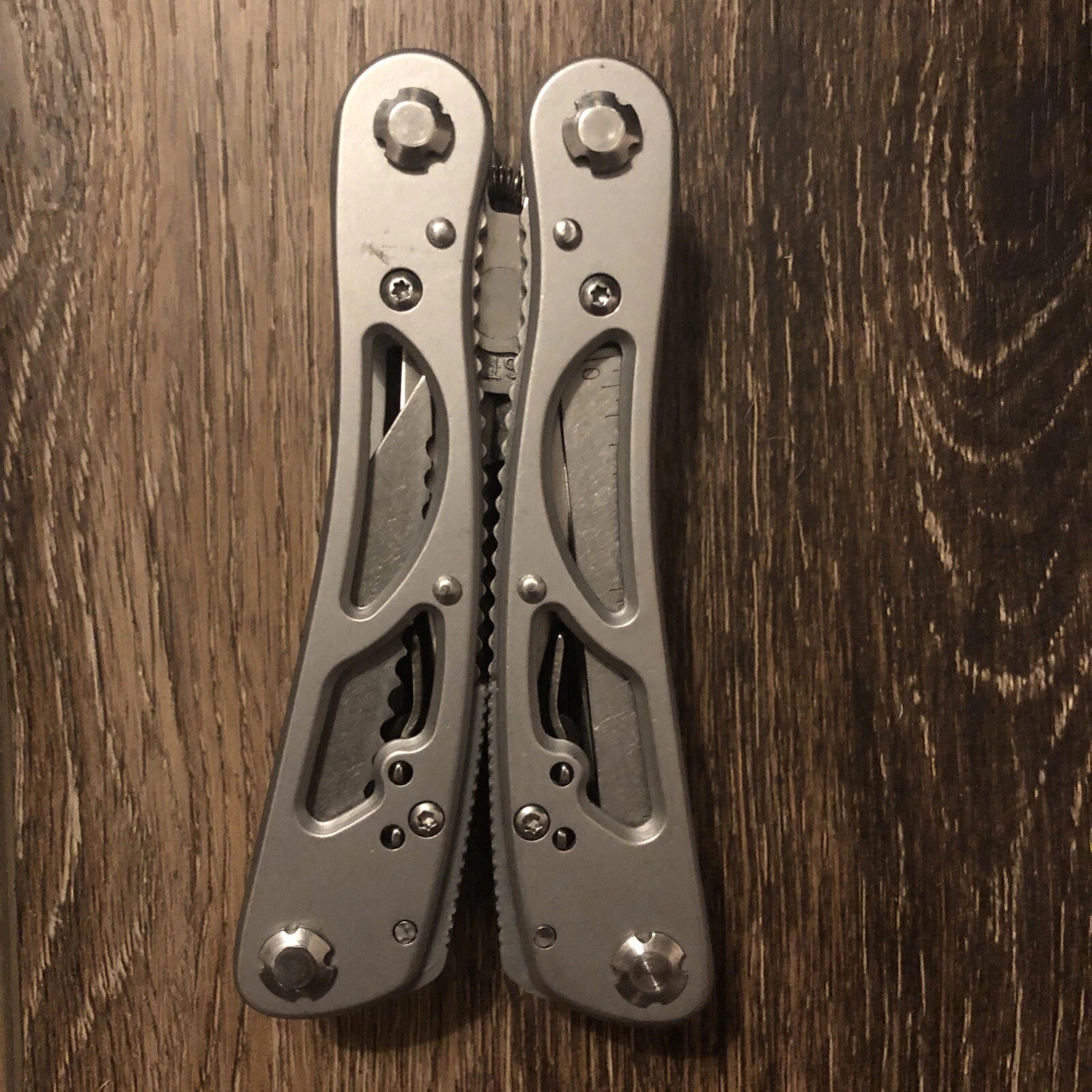 Lot of 2 Winchester Multi-Tools: Winframe & 2CR Wood Handle with Sheaths & Bits