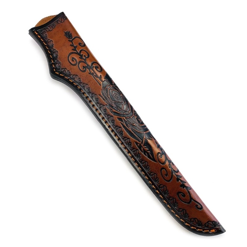 Cutter Outdoor Camping Carrying Accessories Fixed Cutter Leather Sheath