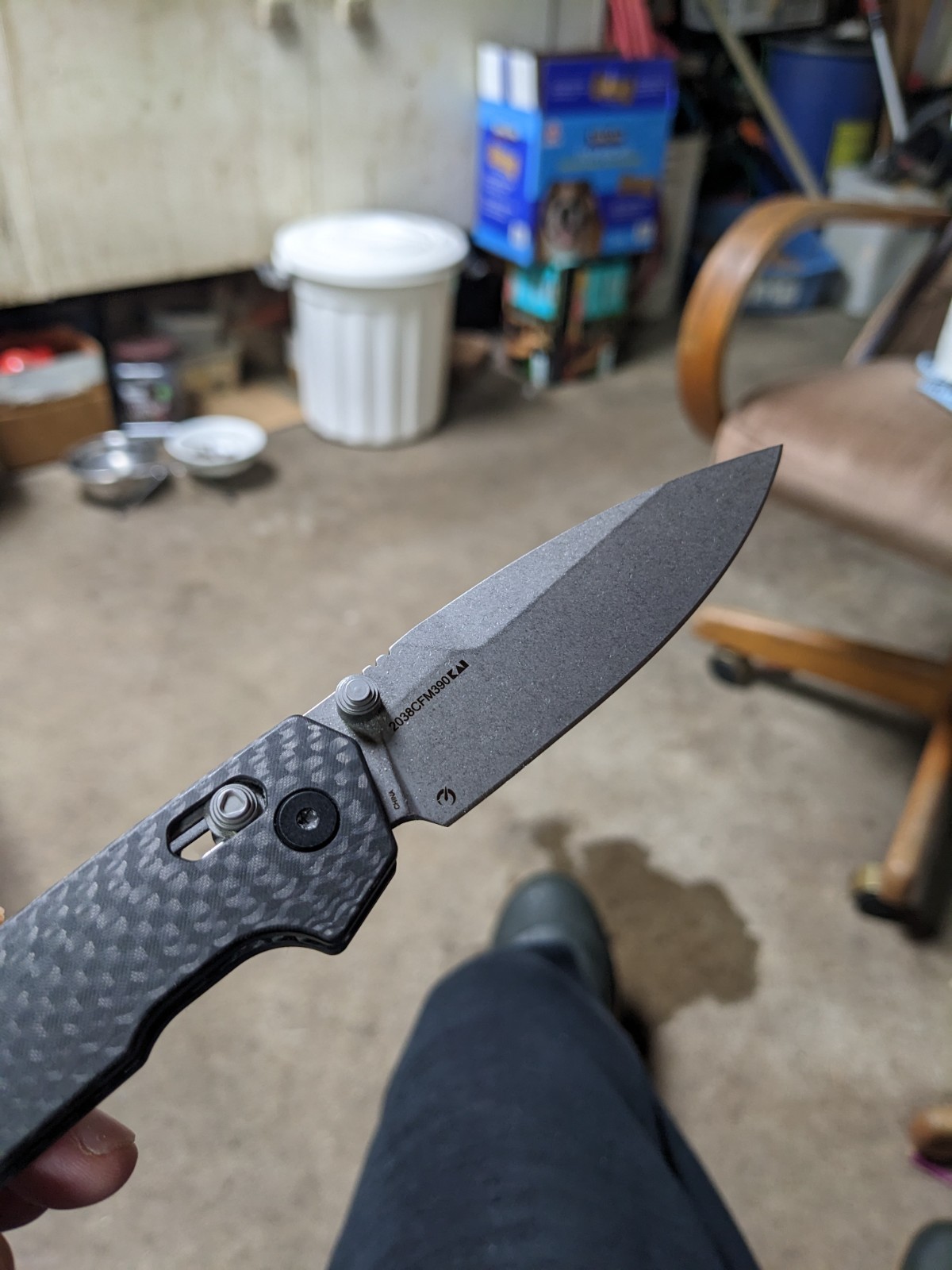 Kershaw Iridium carbon fiber edition