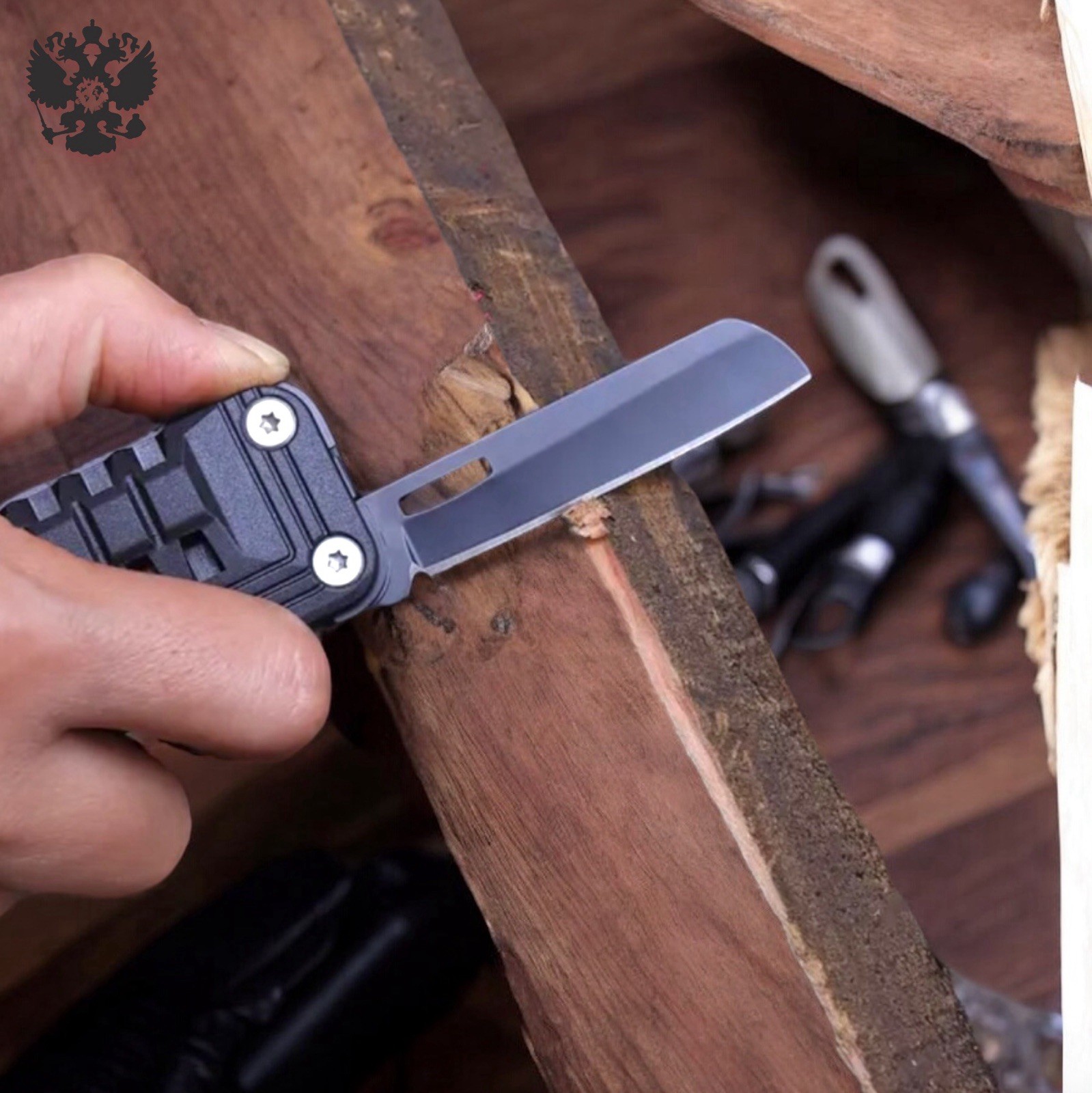 GHK “THE TOOL POD” Ultimate EDC Compact Multitool – 440 Steel Pocket Knife NEW