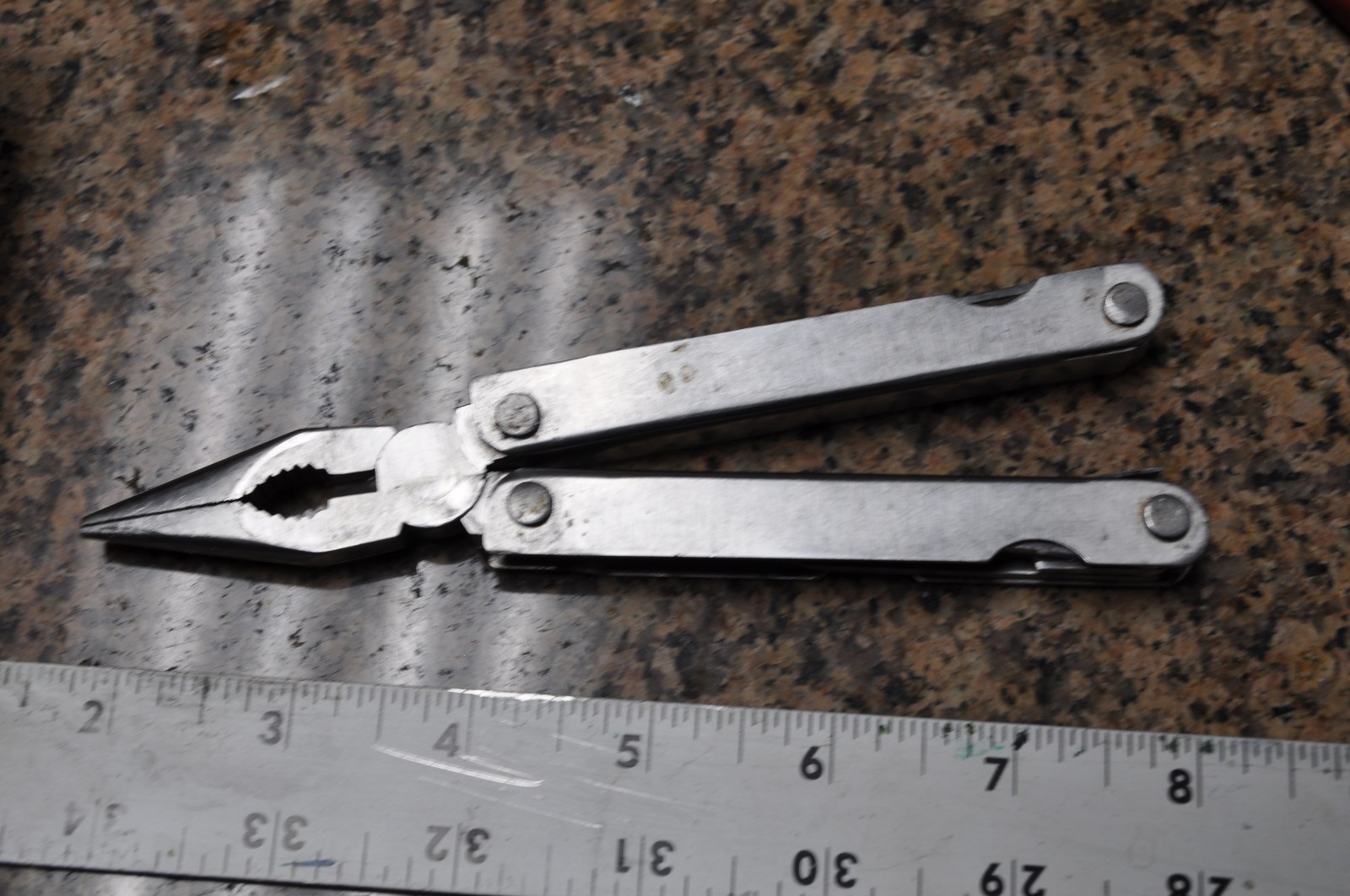 Vintage Great Neck Multi Pocket Tool 9 in 1, all stainless used see pictures