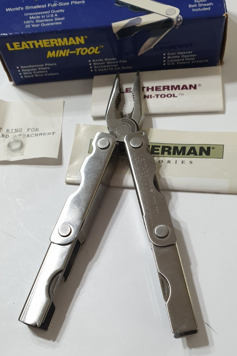 🔥🔥🔥 Leatherman Mini Tool 1998 New In Box Very Rare Retired Collectable