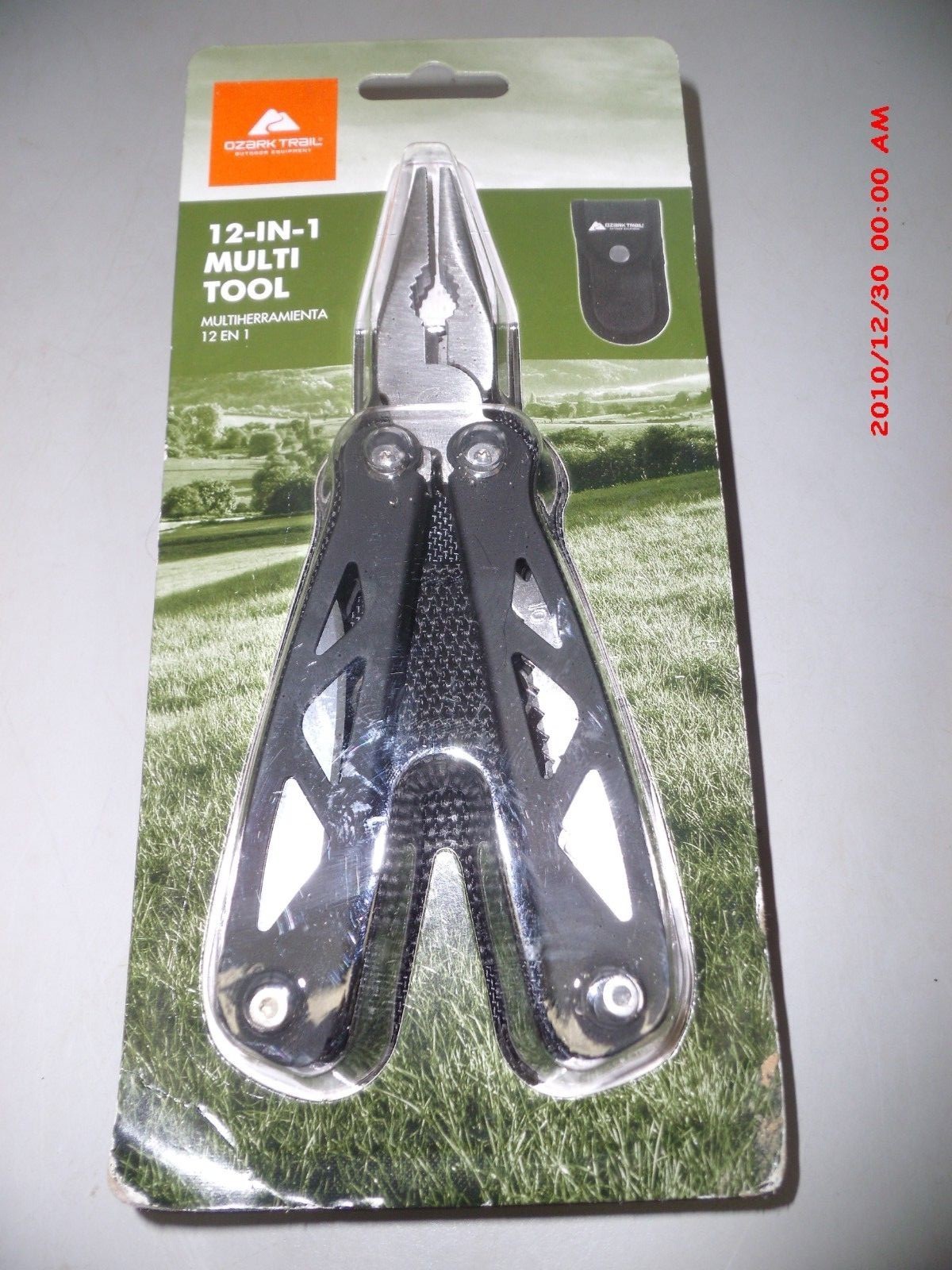 Ozark Trail 12-in-1 Multi Tool w/ Nylon Sheath 7549 “NEW”