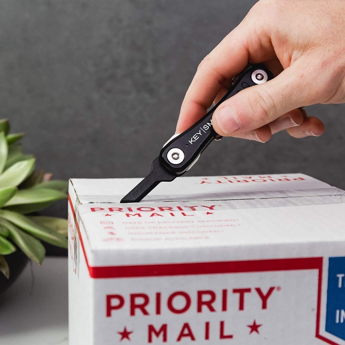 KeySmart Safe Box Opener – Key-shaped Safe Package Opener For Everyday Carry,…