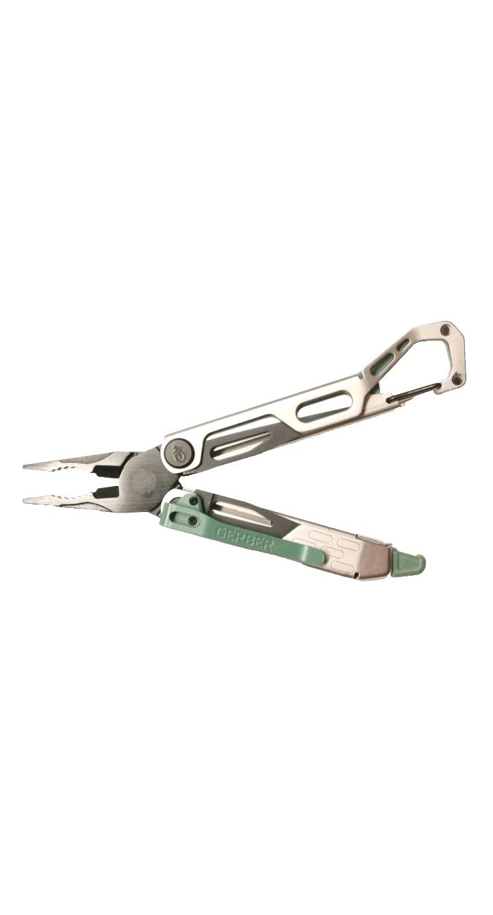 Gerber Stakeout Spark 10 Tools In 1 Pocket Clip Ferro Rod 4.6″ Closed 2.4″ Blade