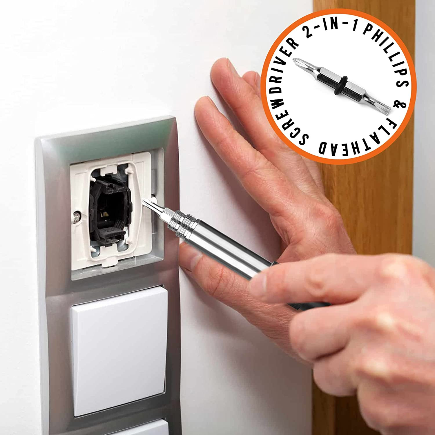 Stocking Stuffers for Men Dad Husband Him Adult, Gifts for Men, 9 in 1 Multitool