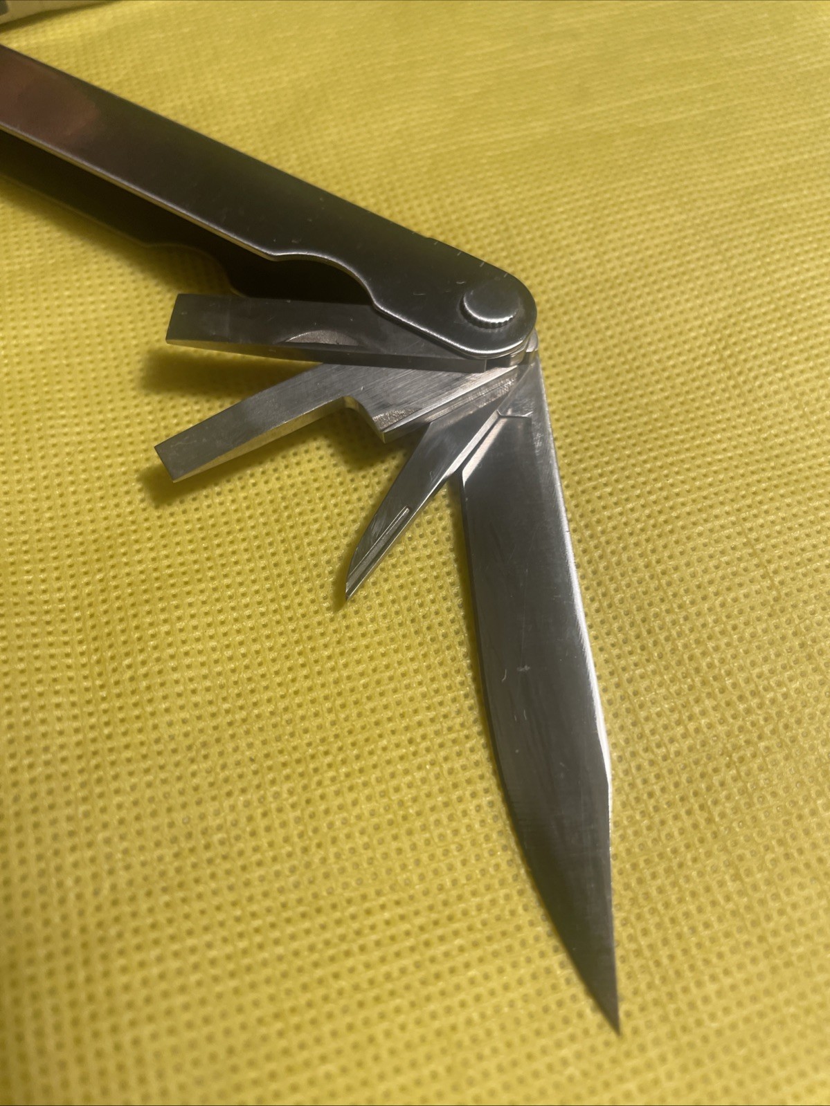 Vintage Genuine Original Leatherman Multitool Brown Leather Sheath Portland OR