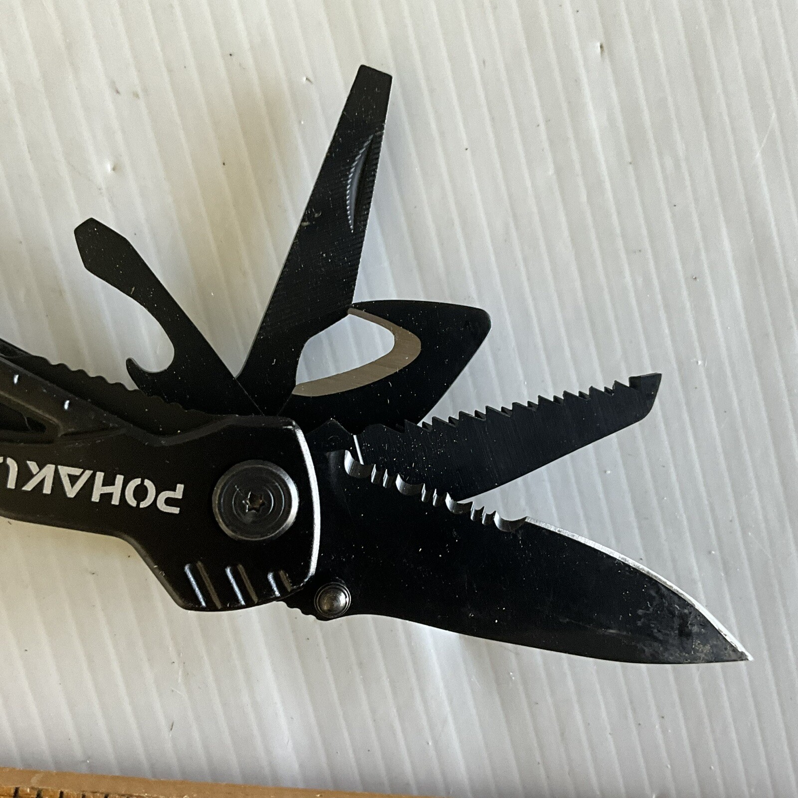 Pohaku Multi Tool Pliers Knife Saw Bottle Opener