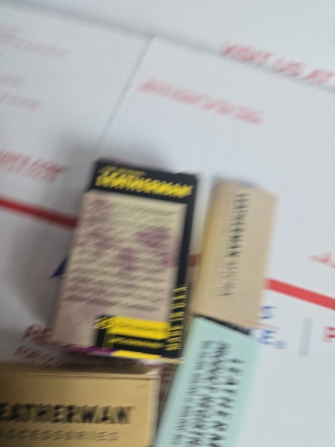 **BOX ONLY**The Original Leatherman Micra Advertising Northrop Grumman, BOX ONLY