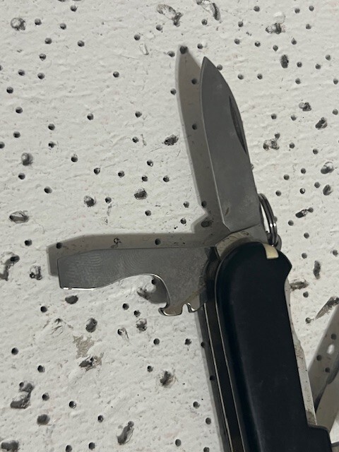 Victorinox Swiss Army Knife Black Spartan —