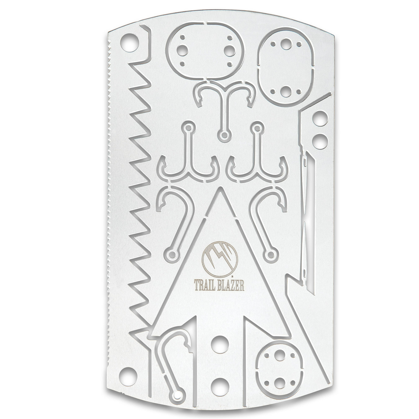 3 1/2″ x 2″ Compact Flexible Aluminum Survival Multi-Tool Card