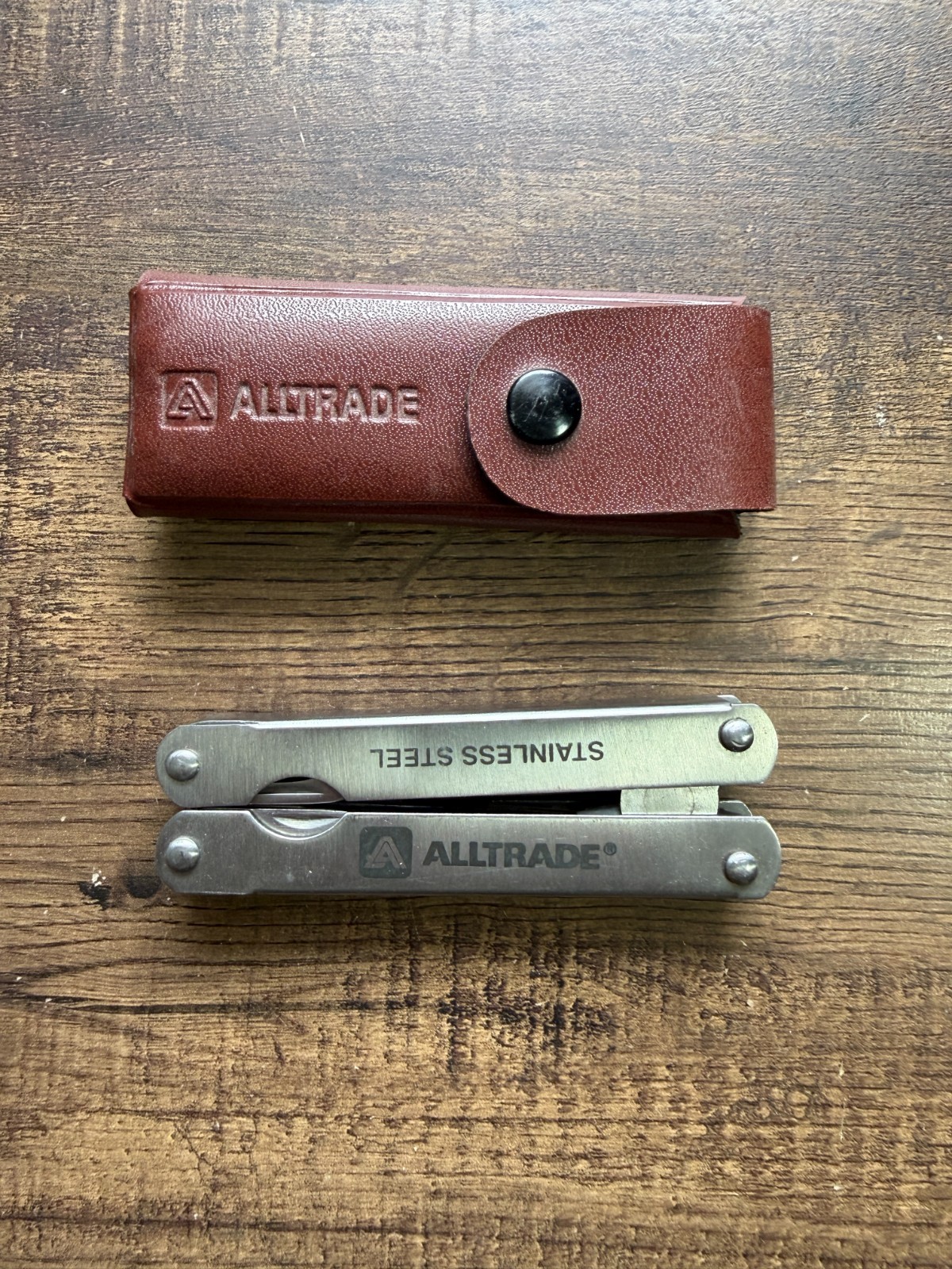 ALLTRADE Multi-Tool Stainless Steel Plier – Knife – Sheath Included