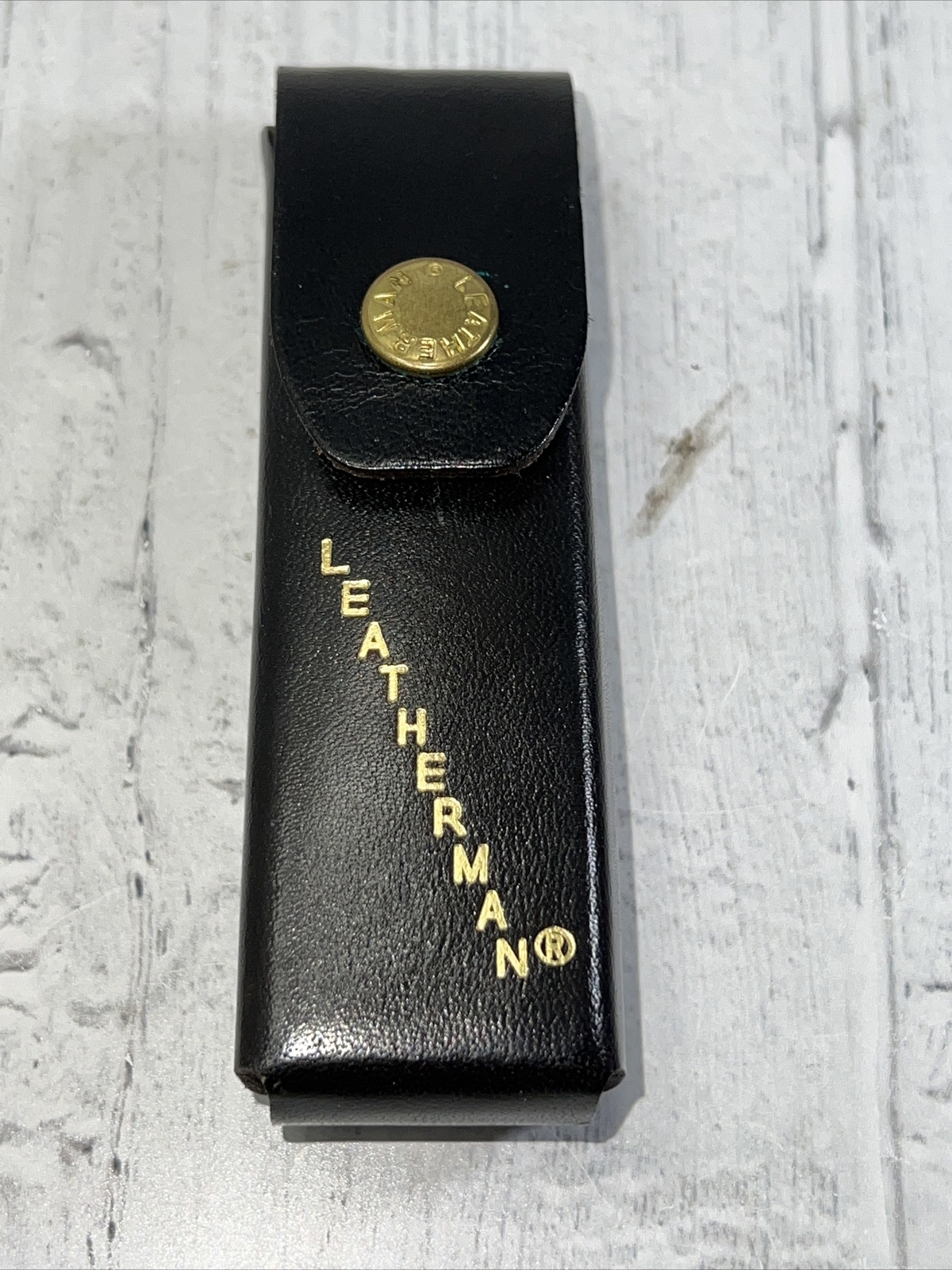 Vintage Leatherman Survival Pocket Multi-Tool 1997 w Leather Sheath New In Box