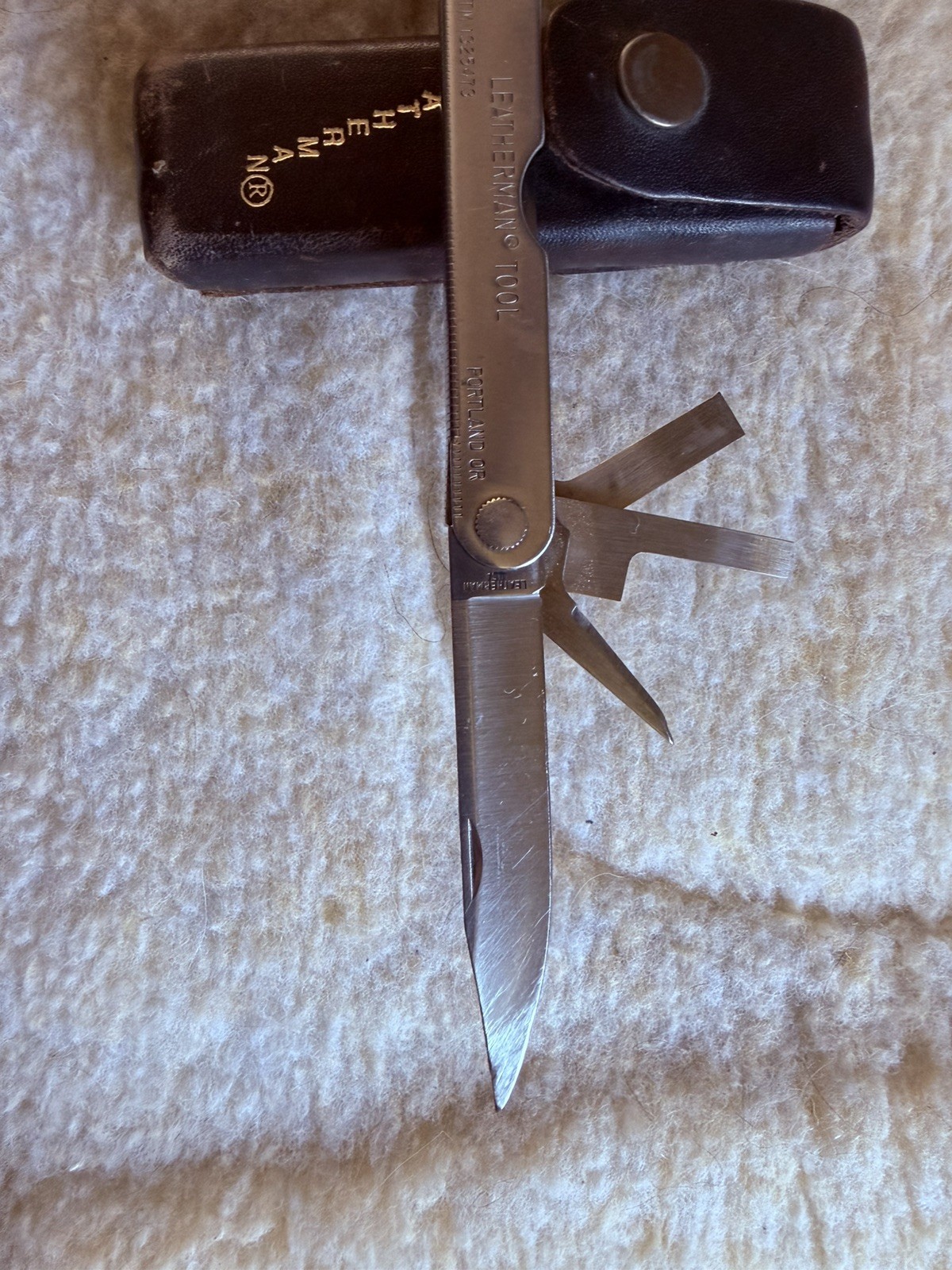 Vintage Original Leatherman PST Multi-Tool Portland OR MADE IN USA w/Case