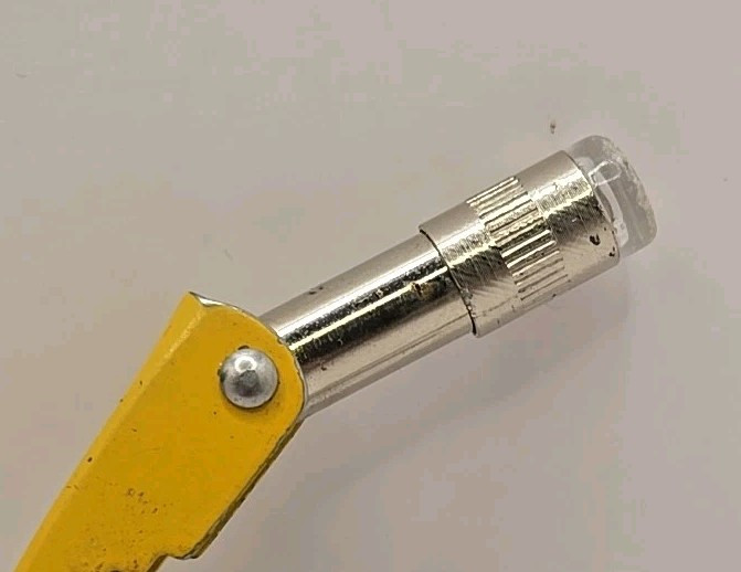 Cabelas Pocket Multi-Tool Flashlight Serrated Knife Can Opener Pliers Keychain