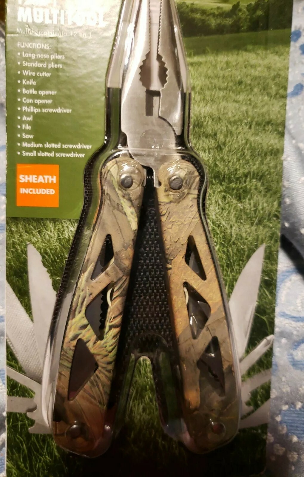 Ozark Trail 12-in-1 Camo Multitool Sheath Included New Sealed