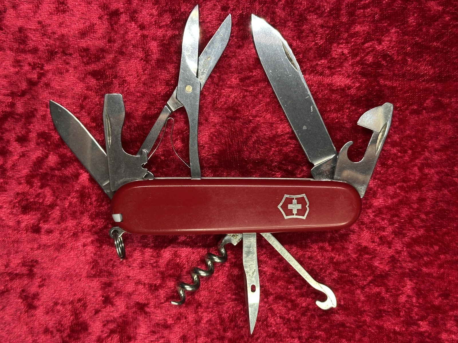 Victorinox Climber Red Swiss Army Knife 11 Tool 3 Layer Random Pick (183)