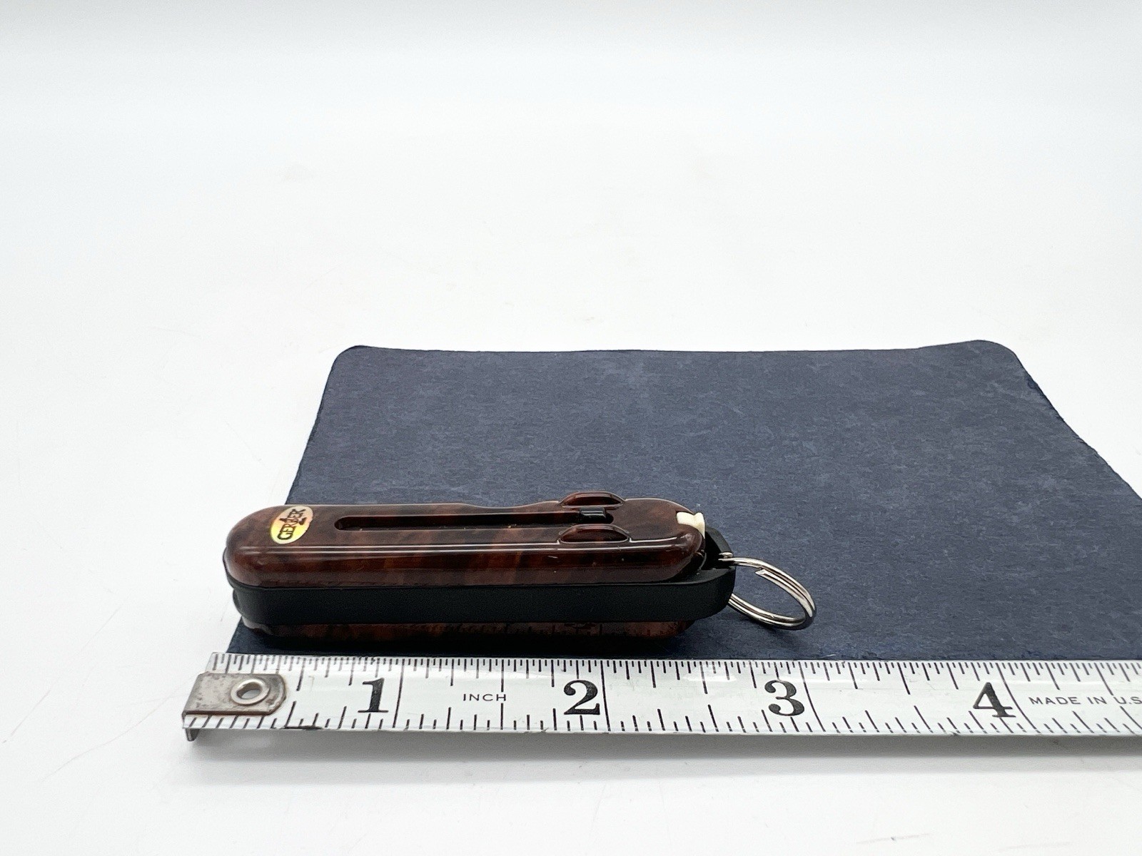 Vintage Gerber Fiskars Keychain Multi Tool Knife Tweezers Scissors USA