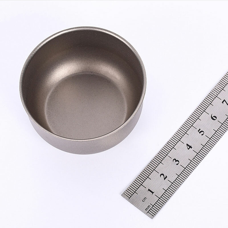 62ml Titanium Lightweight Water Beer Cup Outdoor Camping Travel Mini Bowl EDC