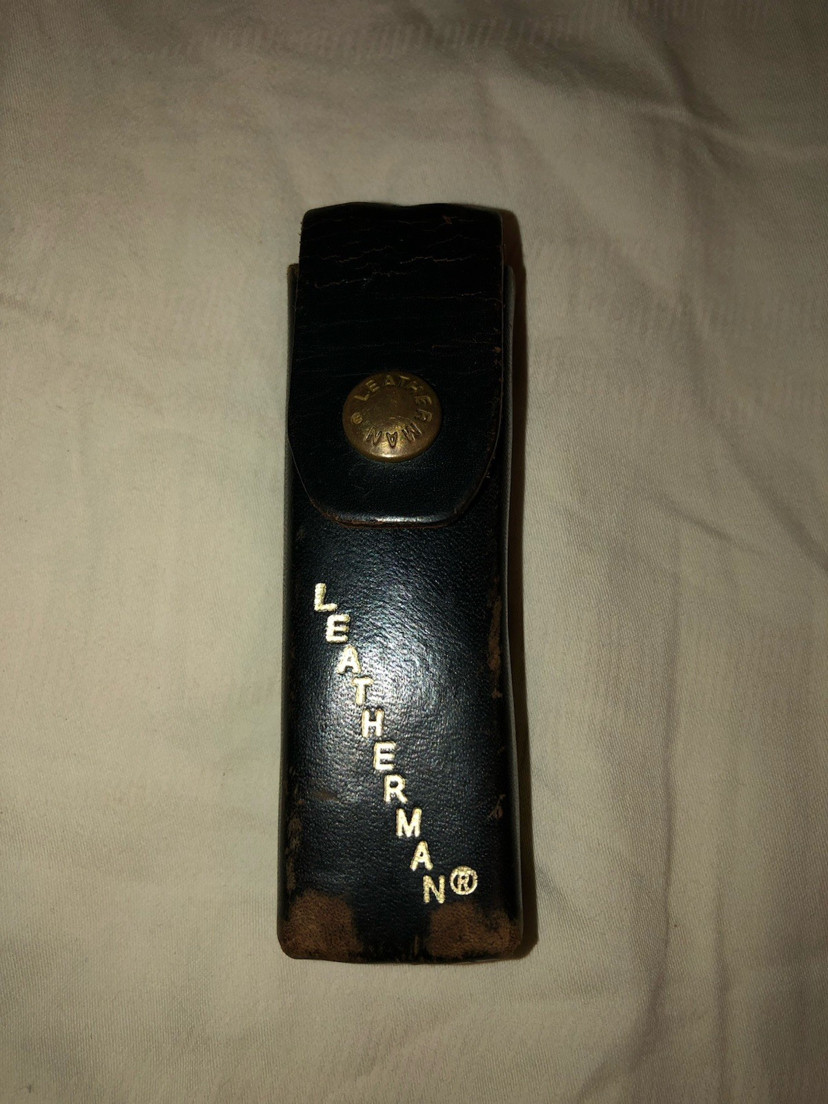 Vintage Leatherman Multi-Tool With Leather Case