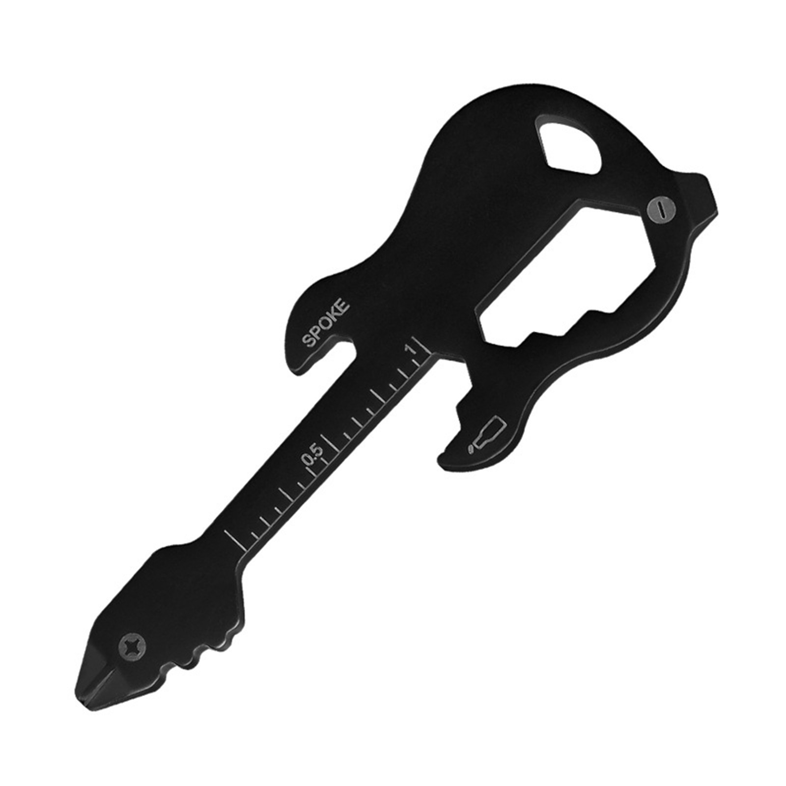 Multitool Keychain Bike Spoke Key Bottle Opener Gadgets Multifunctional