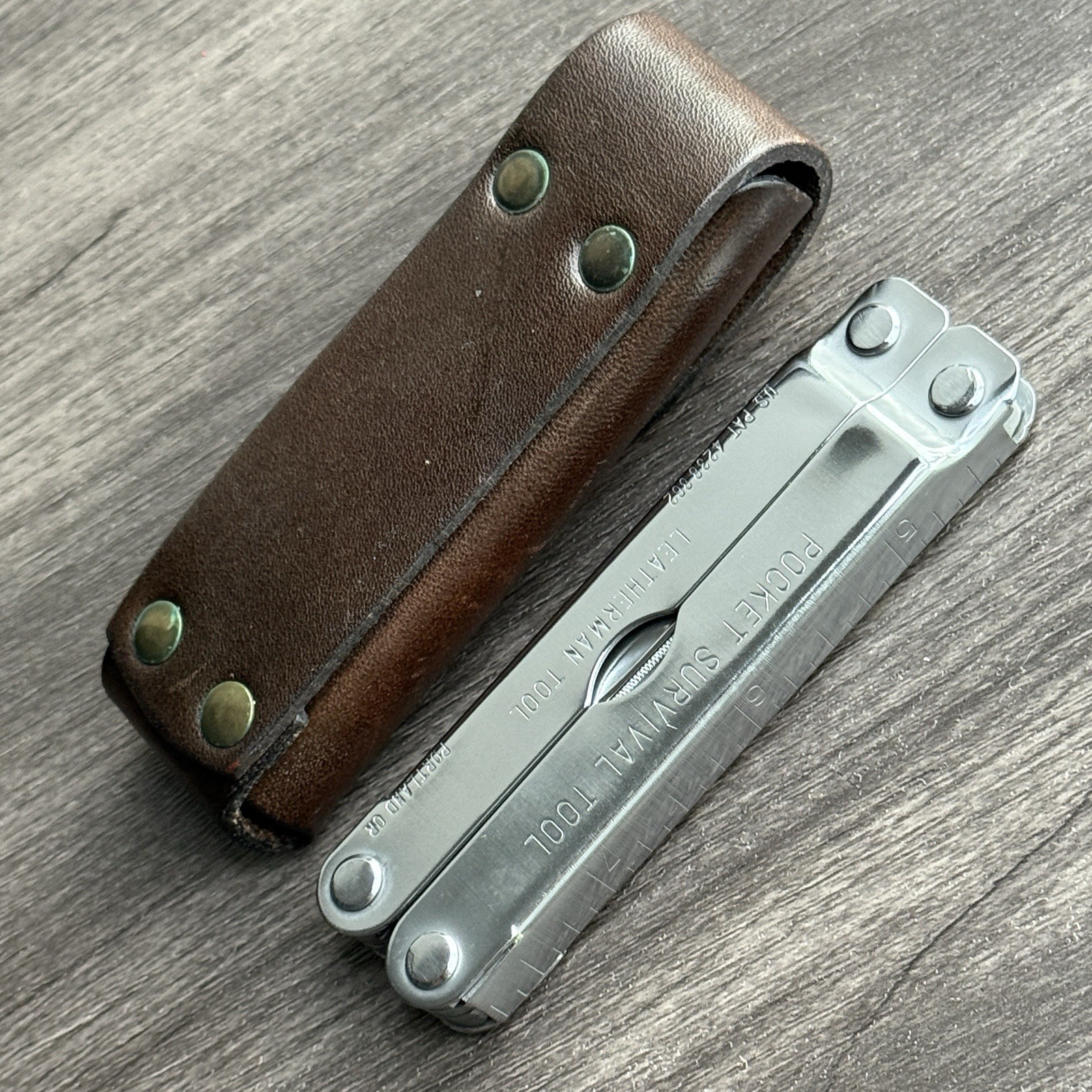 Leatherman PST Pocket Survival Tool Early Variant US PAT 4238862 Made in Japan