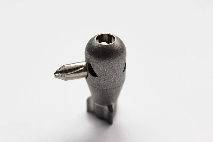 EDC Titanium Shark Knife Bead Bottle Opener Key chain Beadwork Pendant Bead DIY