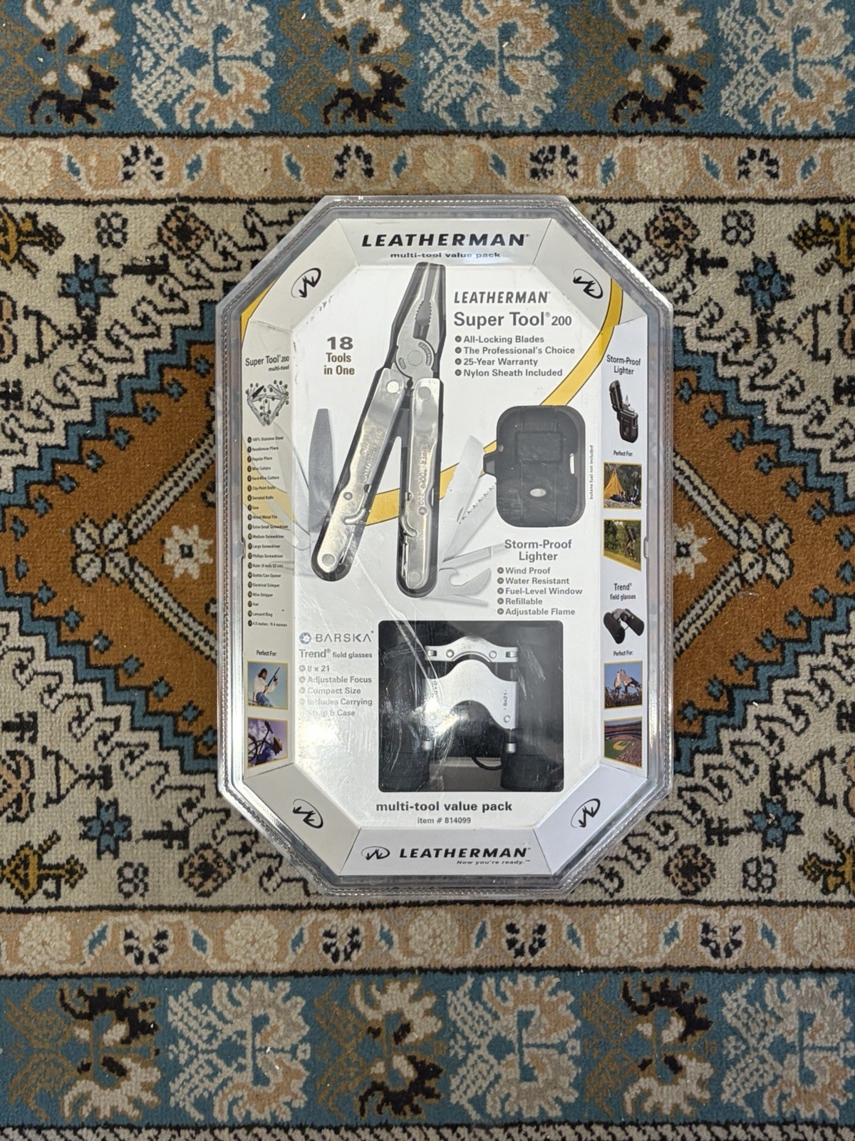 Leatherman Super Tool 200 Blister Pack Gift Set – Vintage 2004 Sealed New NOS